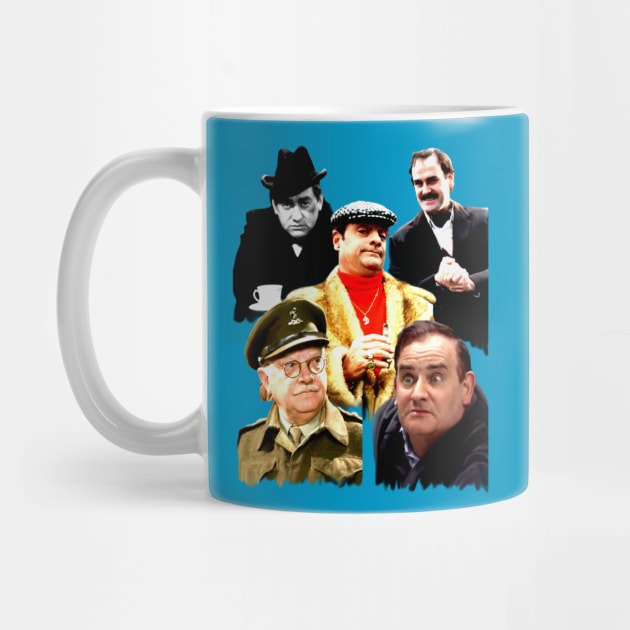 British tv comedy legends by Diversions pop culture designs